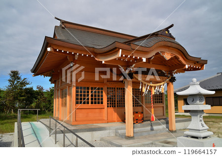 Beautiful Haruko Shrine, Shimonakajo, Gyoda City, Saitama Prefecture 119664157