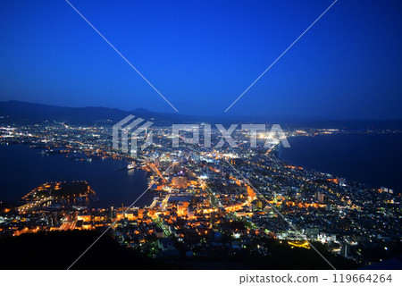 Night view from Mount Hakodate Observatory 119664264