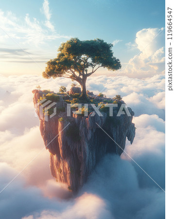 Magnificent and fantastic scenery Magnificent and fantastic scenery 119664547