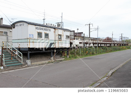 Higashi-Kunebetsu Station, Higashi-Kunebetsu, SH10, Dounan Isaribi Railway 119665083