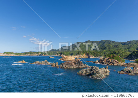 The magnificent view of Izumo Matsushima in Hinomisaki 119665763