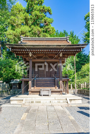 Jonan-gu Shrine (the shrine of the direction of the deity), the guardian shrine of the villa, Serigawa Shrine (Karado Tenmangu Shrine), the god of success in studying abroad (Nakajima Toba Rikyu-cho, Fushimi Ward, Kyoto City) 119665913