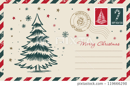 christmas, tree, vector 119666298