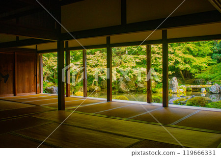 [Kyoto Scenery] Rengeji Temple: A quiet pond-style ornamental garden in northern Kyoto 119666331