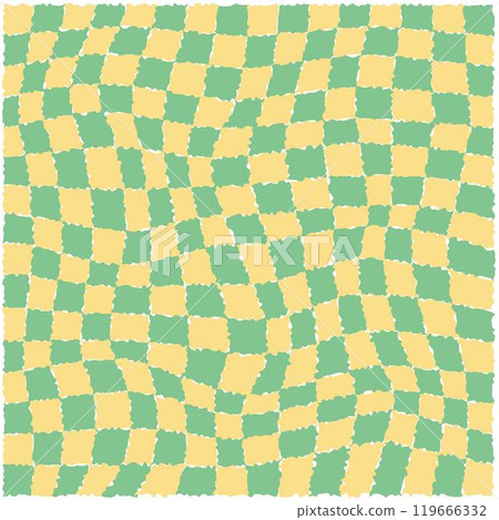 Psychedelic checkerboard poster Psychedelic checkerboard poster 119666332
