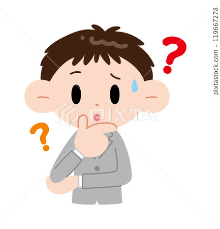 令人擔憂的上班族 119667278