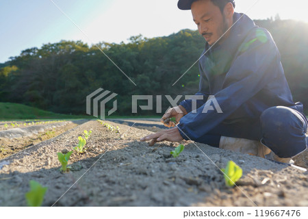 一個喜歡農耕的人。 一個喜歡農耕的人。 119667476