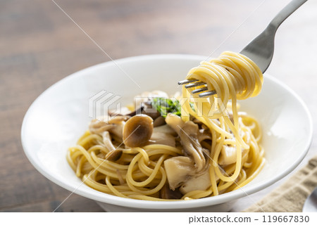 Mushroom pasta Mushroom pasta 119667830