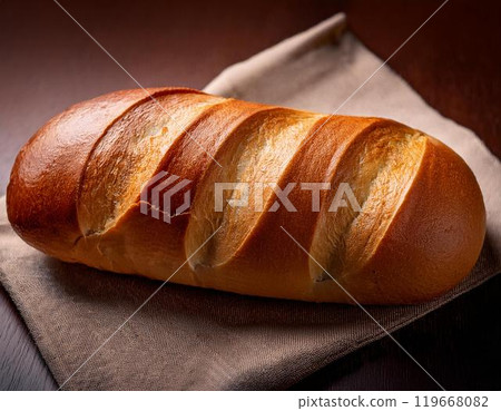 切板上的美味麵包 119668082