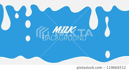 Milk drops  background vector illustration 119668512