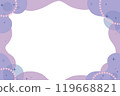 Purple pop fluid shapes background 119668821