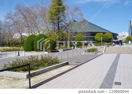 廣島市中央公園的景色 119669044