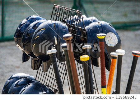 Youth baseball equipment 119669245