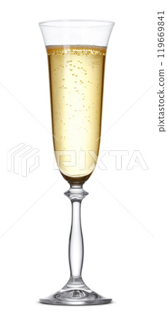 Glass of champagne Glass of champagne 119669841