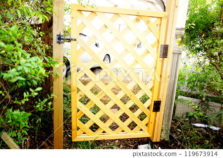 Lattice door DIY Lattice door DIY 119673914