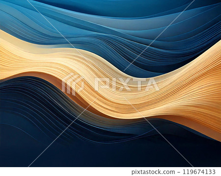 Flowing Sand Dunes 119674133