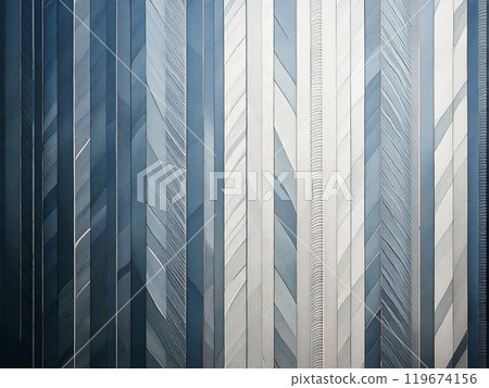 Blue-grey geometric pattern 119674156