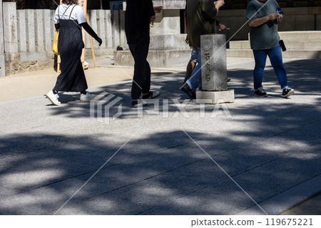石切劍柏神社百人參拜的人們（2024年9月拍攝） 119675221