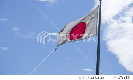 日之丸的旗幟 119675516