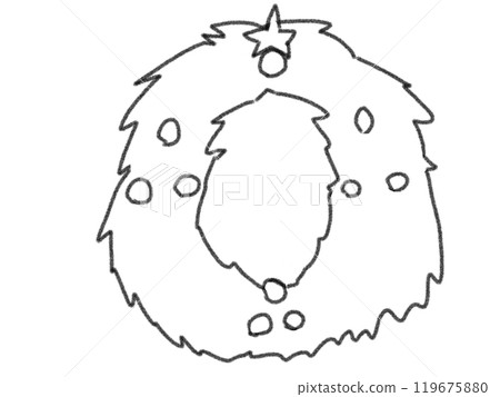 Pencil-style line drawing illustration Pencil-style line drawing illustration 119675880