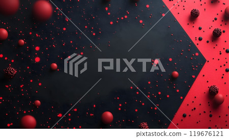 Minimalist Black Friday design with a monochromatic color scheme, featuring clean lines and prominent discount labels for an elegant yet striking look. 119676121