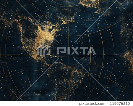 世界地圖與空間影像 119676210