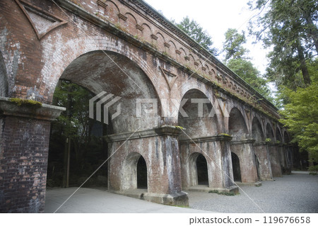 Suirokaku and green maples 12 119676658