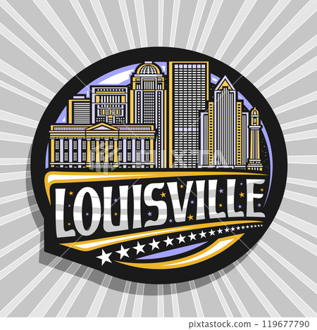 Vector logo for Louisville 119677790