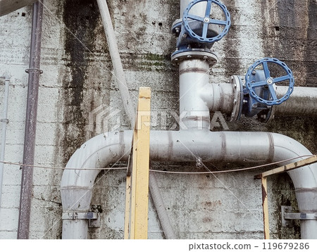 valves of the pipes valves of the pipes 119679286