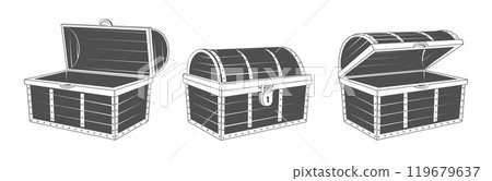 Monochrome chest box set 119679637