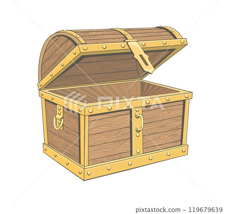 Wooden treasures case Wooden treasures case 119679639