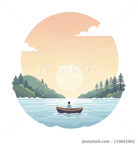 “日常生活反映在水面上” 119681062