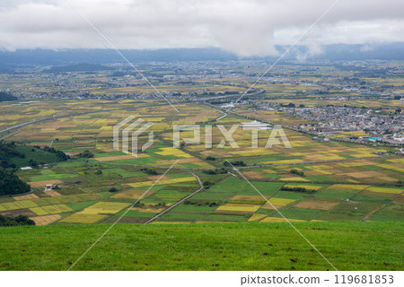 Rural scenery seen from Nanyo Sky Park 119681853