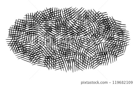 用色鉛筆繪製的黑色橢圓形框架 用色鉛筆繪製的黑色橢圓形框架 119682109