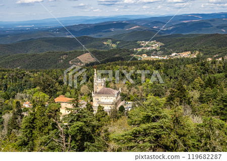 Bussaco Palace Hotel, located in the Bussaco National Forest at Luso, Portugal 119682287