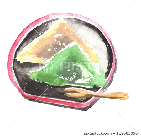 八橋水彩畫插圖 119683050