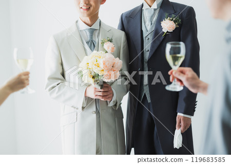 LGBT wedding party image LGBT wedding party image 119683585