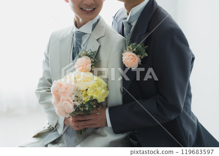 LGBT wedding party image LGBT wedding party image 119683597