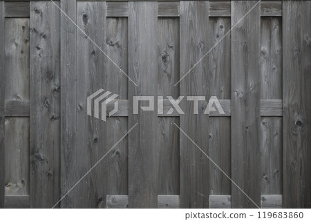 Wooden fence 119683860