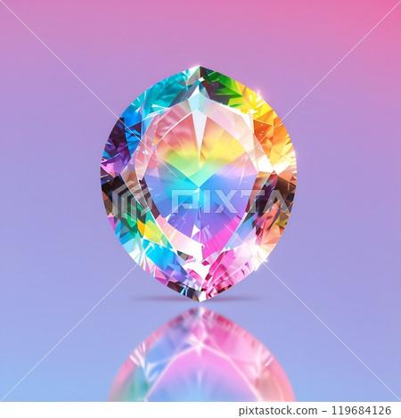 閃耀七種顏色的寶石 119684126