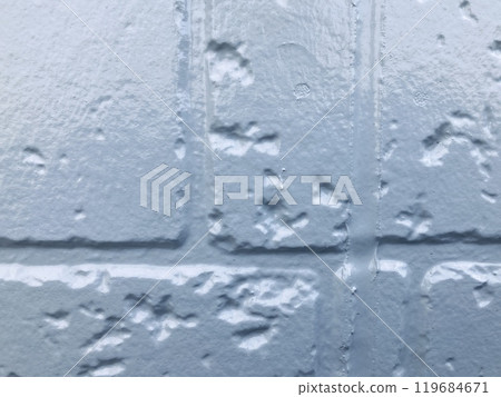 White brick wall White brick wall 119684671