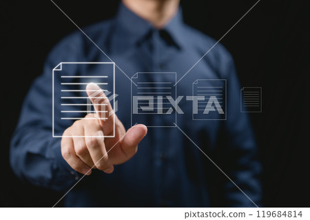 Digital document management: Simplifying the process of organizing and accessing files with a single touch. Enhancing productivity with easy document navigation in a paperless environment. Digital document management: Simplifying the process of organizing and accessing files with a single touch. Enhancing productivity with easy document navigation in a paperless environment. 119684814