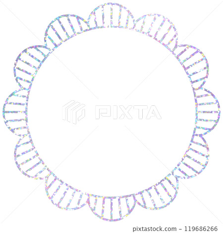 Holographic foil_frame_round Holographic foil_frame_round 119686266