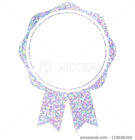 全像箔_框架_圓_絲帶 119686269