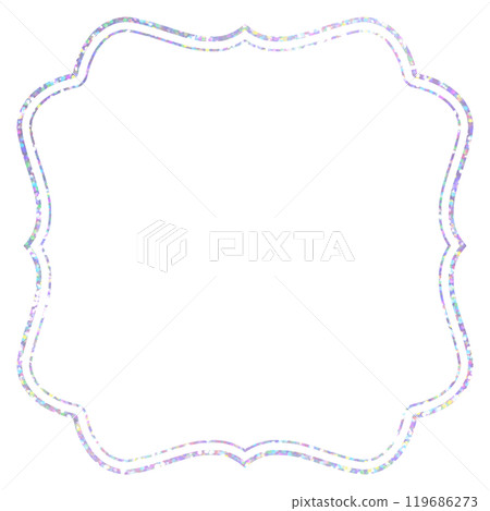 Holographic foil_frame_square Holographic foil_frame_square 119686273