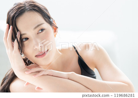 Young woman beauty image Young woman beauty image 119686281