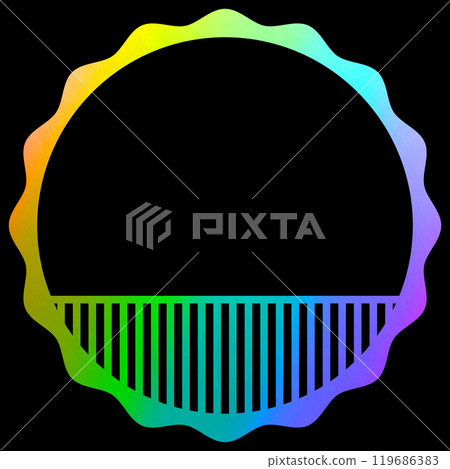 全息箔_frame_round 全息箔_frame_round 119686383