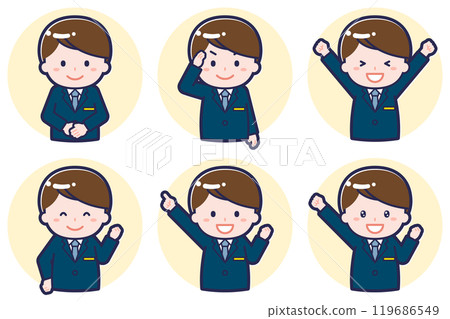 CA male pose set_01 119686549