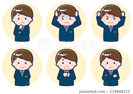 CA male pose set_05 119686553