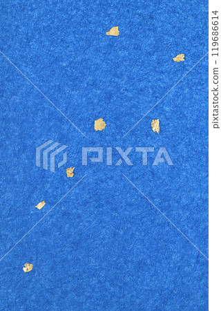 Big Dipper image made of Japanese paper and gold leaf [Background material] 119686614
